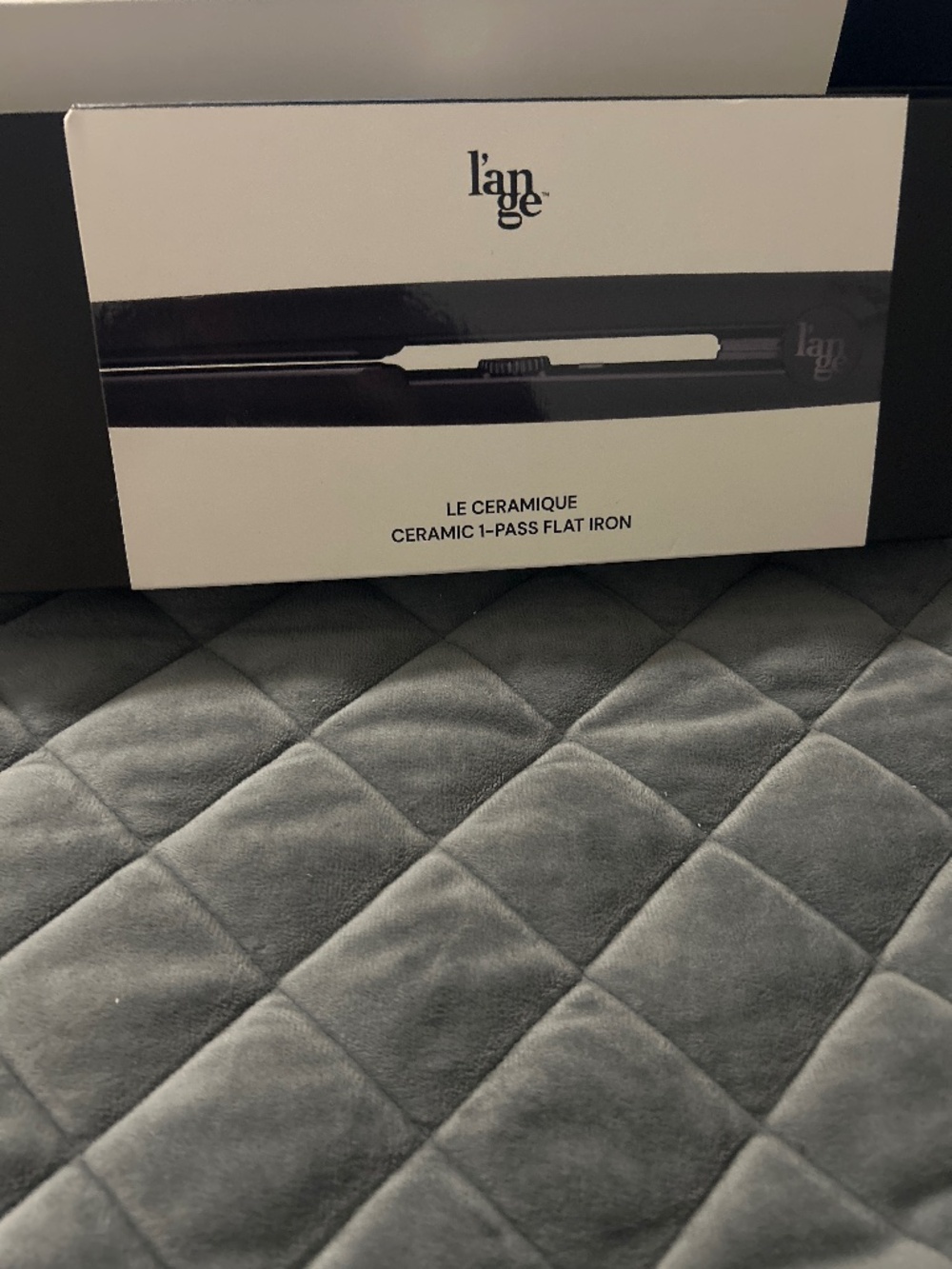 Lange ceramic 1-pass flat iron